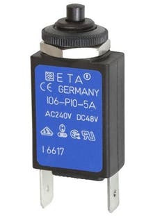 E-T-A Schutzschalter 106-P10-0,8A, &Uuml;berstromschutzschalter