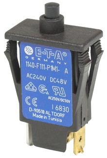 E-T-A Schutzschalter 1140-F111-P1M1, &Uuml;berstromschutzschalter