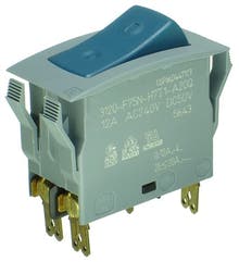E-T-A ETA Schutzschalter 3120-F75N-H7T1-A20Q, 2-poliger Wippschalter
