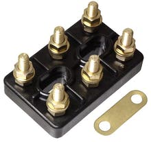 Motorklemmbrett AK 250, 6-polig, M8, Langloch