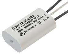 Entst&ouml;rkondensator BV16350/502 - 0,2 &micro;F + 2x2400 pF