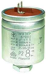 Hydra Betriebskondensator 8 &micro;F / 450 V, Alu, f&uuml;r Jung-Pumpen